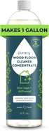 Puracy Wood Floor Cleaner Concentrate - pH Neutral Plant-Powered Hardwood All Purpose