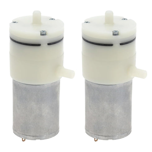 2PCS Mini Vacuum Pump DC 12V, Electric Micro Vacuum Pump for Air Sampling Equipment, Industry Household Appliances.