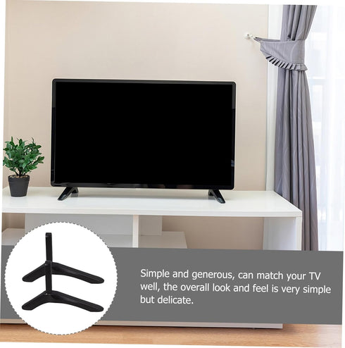 Zerodeko Set Rustic TV Stand with Strong Load-Bearing Mounts