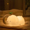 S NMT Cute Elephant Silicone Night Light LED Novelty Lamp 3 Level