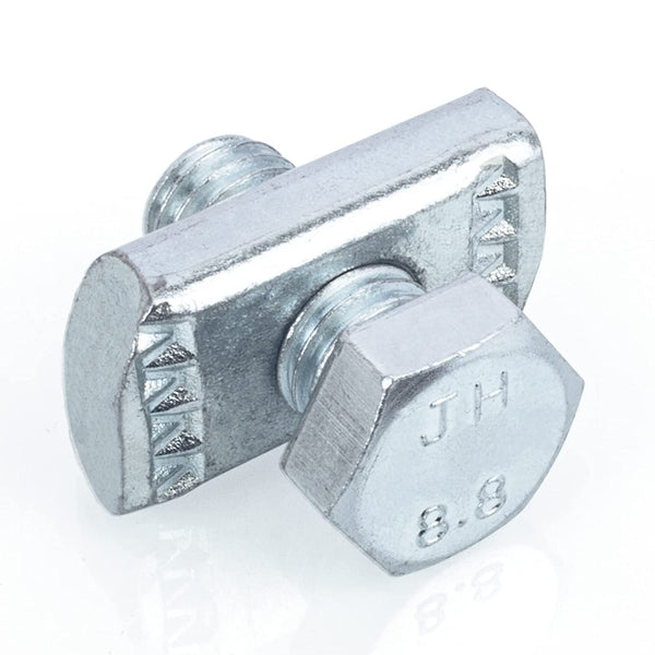 P3010 Channel Nut and 1/2" x 15/16" Bolt for 1-5/8" Strut Channel Solar Panel Mounting Brackets