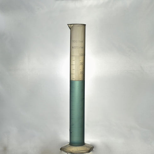 TN Lab 8-Pack Graduated Measuring Cylinder, 100ml Polypropylene
