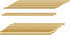 Glarks 18Pcs Brass Solid Round Rod Lathe Bar Stock - Assorted for DIY Craft Tool, Diameter 2.5-8mm