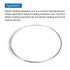 MECCANIXITY 20 Gauge Nichrome 80 Cr20Ni80 Heating Resistance Wire, 13ft High Temperature for Repairing