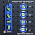 WORKPRO Conduit Bending Level, Magnetic Torpedo Level, Pipe Level, Aluminum Alloy Construction, 6.3-inch
