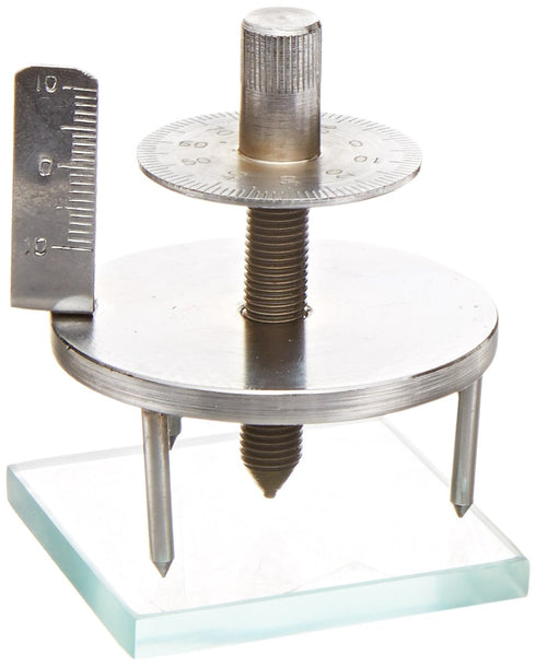 United Scientific SPRM01 Spherometer with Graduated Screw, 0.01mm