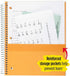 Five Star Spiral Notebook, 5 Subject, Wide Ruled Paper, 200 Sheets, 10-1/2" x 8", Gray (73200) by Five Star