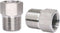 Stainless Steel Reducer Hex Bushing, 3/8 Male to 1/4 Female NPT Thread Reducing Adapter (Pack of 2)