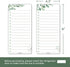Magnetic Dry Erase List Board for Fridge - Refrigerator To Do List White Board Set, 4 Pcs Greenery