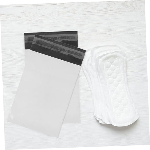 200pcs Beavorty Menstrual Pouches Napkin Disposal Bags for Women Self-Sealing Strong and Thick Privacy for Bathroom