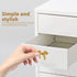 50x35x25mm ABOOFAN Brass Bowknot Cabinet Knob Pull Handle Small Drawer and Dresser Furniture Handles for Wardrobe