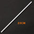 10Pcs White Plastic Rods, Round Solid Bar DIY Model Material ABS Round Stick for DIY Sand Table Model, Length 250mm,
