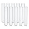 PATIKIL 5ml Test Tubes, 200pcs Glass Clear Round Bottom Containers for Bead Party Candy Storage