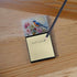 Caroline's Treasures Bluebird Refillable Sticky Note Holder, Memo Pads, Self-Sticky Note Pads, Desk Accessories