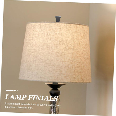 Holibanna 20-Pack Square Lamp Finials for Desk and Floor Lamps