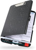 Clipboard with Storage, Large Capacity Nursing Clipboards, Heavy Duty Plastic Case with Pen Holder