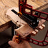 Woodworking Hold Clamp, Adjustable Press Clips for 3/4" Dog Hole Workbench Clamp