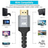 30FT, 18Gbps 2.0 (4K 60Hz 4K 3D 2.2 PS4/3 TV/HDTV/PS5/Blu-ray Highwings Long HDMI Cable High Speed Braided