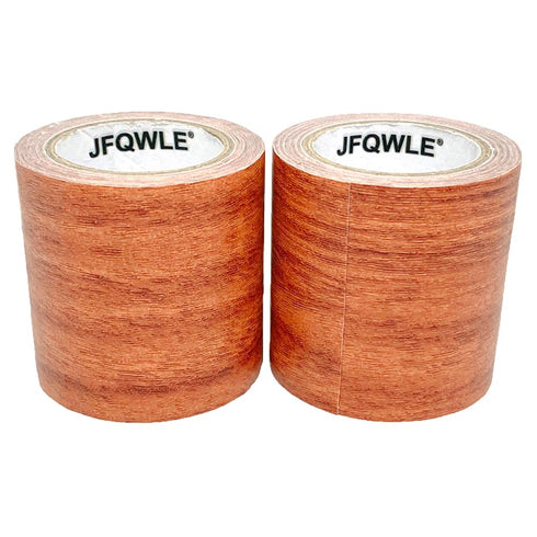 2.2" x 15' Repair Tape Patch, Realistic Wood Grain Waterproof Adhesive for Floor Desk Chair Sofa Furniture Renovation