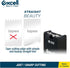 Excell Dualcore Desktop Tape Dispenser - 1"+3" Core with Sturdy Metal Base for Home, Office, Shop