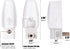 6 Pack Emotionlite Plug in Night Light, Warm White LED Nightlight, Dusk to Dawn Sensor, Kids, Nursery, Bedroom