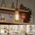 6 Bulb ULTECHNOVO Pcs Metal Wire Cage Light Guard, Vintage Industrial Lamp Shade Covers with Adjustable Clamp, Brass