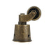 Swivel Caster Wheels, Polished Antique Cup Type Casters, Solid Brass High Load Capacity Universal Furniture Casters for