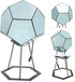 3D Acogedor Dodecahedron Light, USB Cube Light, LED Desk Table Lamp Light Gaming Light, Ambient Night for Home