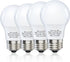 A15 Ceiling Fan Light Bulb, 60 Watt Equivalent, 6.5W Dimmable LED, 2700K Warm White, 4 Pack