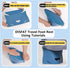 Travel Foot Rest for Airplane Long Flights,Portable Folding Under Desk Foot Stool,Relieves Back & Knee Pain,Comfortable