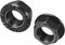 uxcell M10 Serrated Flange Hex Lock Nuts, Carbon Steel Black Oxide Finished 20pcs