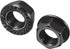 uxcell M10 Serrated Flange Hex Lock Nuts, Carbon Steel Black Oxide Finished 20pcs