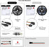 WS2811 DC24V 720LED/m 3.2FT 20IC/m 12mm BTF-LIGHTING FCOB IC RGB COB LED Strip Flexible High Density Uniform Chasing