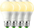 HEKEE Motion Sensor LED Light Bulb 9W A19 PIR Built-in IR 60W Equivalent