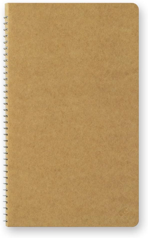 Travelers 15245006 Spiral Ring Notebook, A5 Slim, Unruled, Polar Bear, MD White, 2 Pack