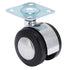 360 Pack 1, Plate Caster, Rotation Swivel Caster Wheels for Furniture, Sofa, Cabinet, Ottoman, Bench, of Furniture