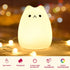 GoLine Cat Lamp, Cute Kitty Night Light, Gifts for Women Teen Girls Baby, Night Lights for Kids Bedroom, Cute Christmas