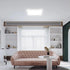 12 inch Dimmable 24W LED Flush Mount Ceiling Light with Remote, Full CCT Brightness Adjustable Square LED Ceiling