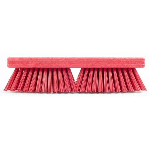 SPARTA Plastic Floor Scrub Brush, Brush Head Only, Deck Brush with ACME