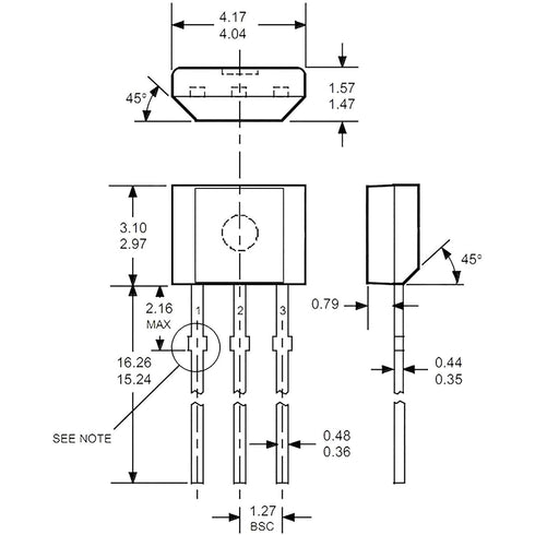 40x Linear Hall Effect Sensors A3144/OH3144/44E/AH3144E TO-92 Sensor Element Switch for Motor Repair