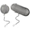Ultrasonic Cleaning Solution 2Pcs Silver Holder with Lock and Hook, Jewelry Cleaner Baskets for Small Parts