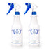 Plastic Spray Bottle 2 Pack - 32 Oz Heavy Duty All-Purpose Spraying Bottles, Leak Proof with Adjustable Nozzle