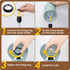 3 Dimmable Bulb Yarra-Decor Bedside Lamp with USB Port - Touch Control Table Lamp for Bedroom Way Nightstand Lamp