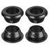 uxcell 10Pcs Rubber Grommets 14mm Mount Dia, for 12mm ID Rubber Hole