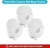 3 Pack 4/Outdoor 2K+/Mini 2/Mini 2K+ Blink Camera No Drill No Screws Wall Mount Bracket for Blink Outdoor Indoor