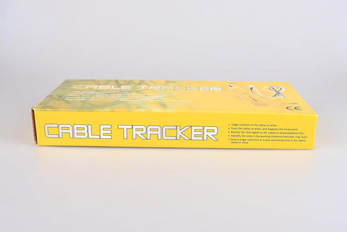 Cable Finder Tone Generator Probe Tracer - Wire Tracker Circuit Tester with Alligator Clips and RJ11 Plug Tool