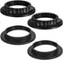HOMSFOU Lamp Shade Stabilizer Ring 4Pcs E26 Lamp Shade Adapter Ring Replacement