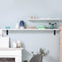 5.70X3.93X1.14 Inch 2 Pack ULTECHNOVO L-Shaped Triangle Shelf Brackets Heavy Duty Steel Angle Brackets Corner Braces