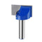 uxcell 28mm Dia 8mm Shank Bottom Cleaning Router Bit, 2 Flutes Carbide Tipped Cutter for Woodworking