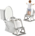Lunnalle 2-in-1 Potty Training Seat Toddler Potty Training Seat with Step Stool Foldable
